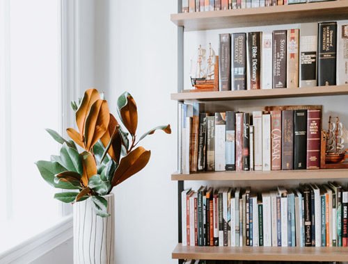 organizing books