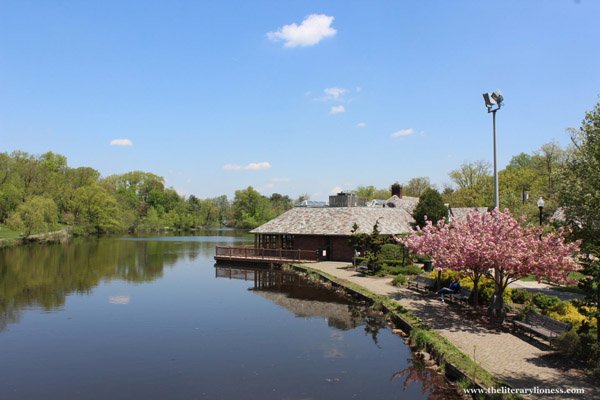 boathouse and lake